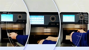 Horno de cocción acelerada de alta velocidad de 19L