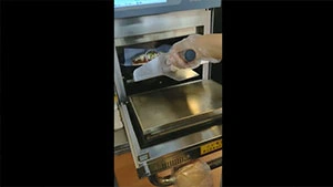 Horno compacto de alta velocidad para cadenas de restaurantes