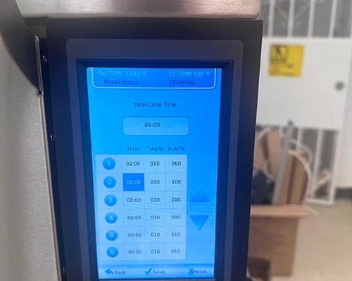 Horno de alta velocidad, Lote doble