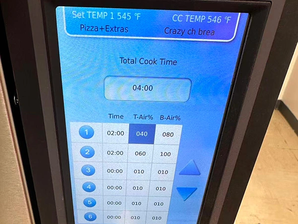 Horno de alta velocidad, Lote único